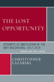 Book cover of: Lost Opportunity. By: Christopher Lazarski