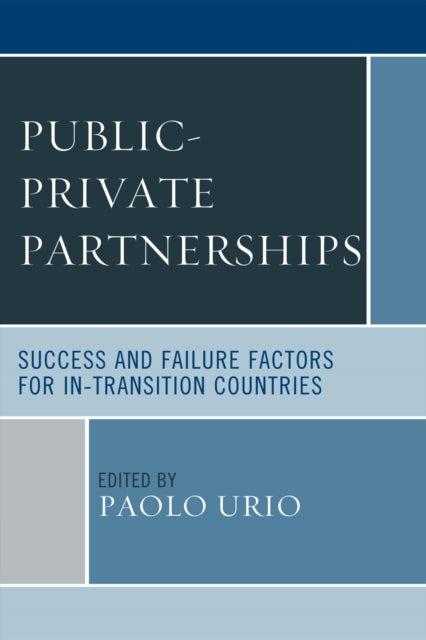 Book cover of: Public-Private Partnerships. By: Paolo Urio