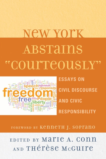 Book cover of: New York Abstains "Courteously". By: Marie A. Conn