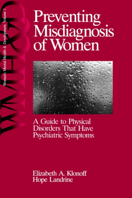 Book cover of: Preventing Misdiagnosis of Women. By: Elizabeth Adele Klonoff