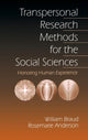 Book cover of: Transpersonal Research Methods for the Social Sciences. By: William Braud