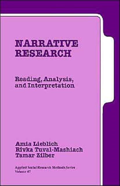 Book cover of: Narrative Research