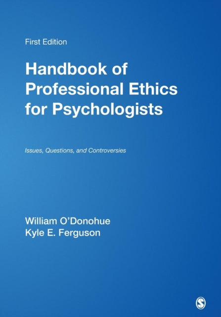 Book cover of: Handbook of Professional Ethics for Psychologists