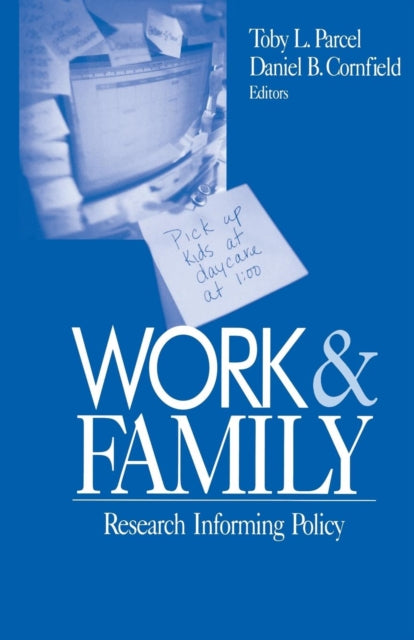 Book cover of: Work and Family