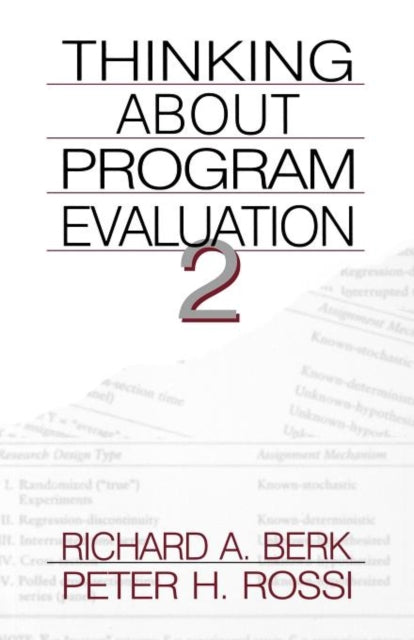 Book cover of: Thinking about Program Evaluation