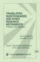 Book cover of: Translating Questionnaires and Other Research Instruments. By: Orlando Behling