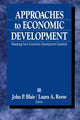 Book cover of: Approaches to Economic Development