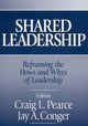 Book cover of: Shared Leadership. By: Craig L. Pearce