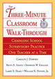 Book cover of: Three-Minute Classroom Walk-Through. By: Carolyn J. Downey