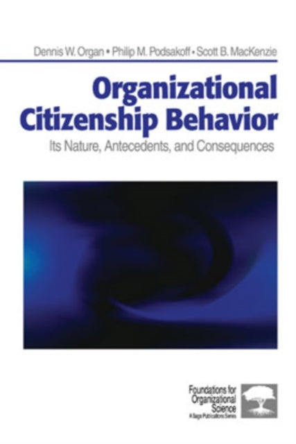 Book cover of: Organizational Citizenship Behavior. By: Dennis W. Organ