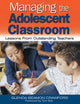 Book cover of: Managing the Adolescent Classroom. By: Glenda Beamon Crawford