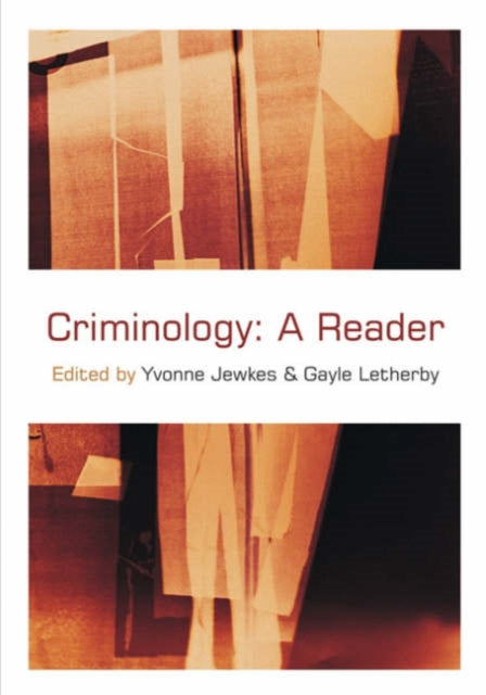 Book cover of: Criminology