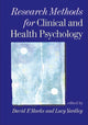 Book cover of: Research Methods for Clinical and Health Psychology