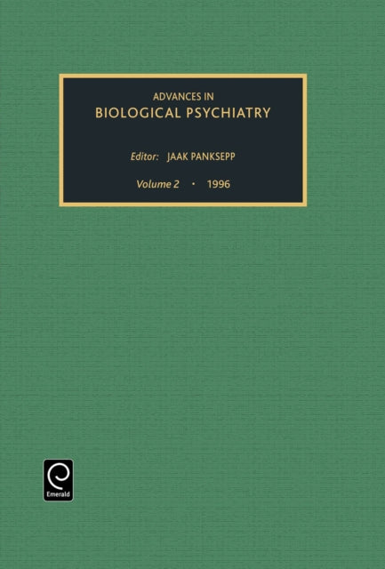 Book cover of: Advances in Biological Psychiatry. By: J. Panksepp