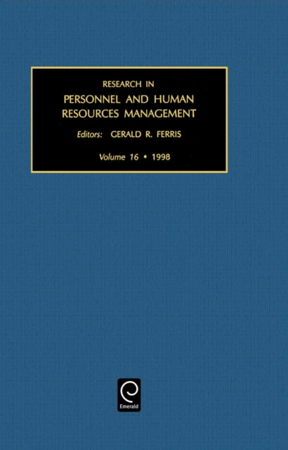 Book cover of: Research in Personnel and Human Resources Management. By: Gerald R. Ferris