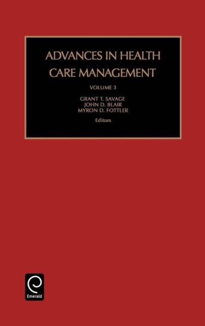 Book cover of: Advances in Health Care Management