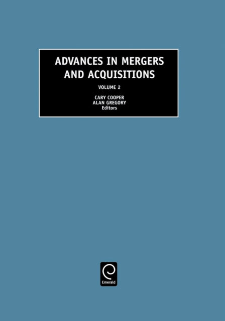 Book cover of: Advances in Mergers and Acquisitions