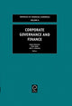 Book cover of: Corporate Governance and Finance