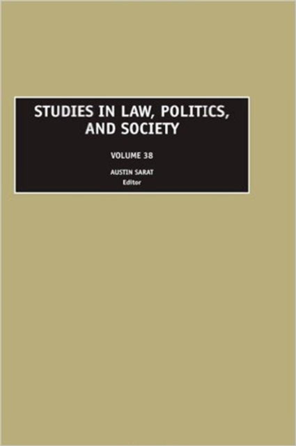 Book cover of: Studies in Law, Politics, and Society. By: Austin Sarat