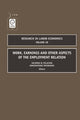 Book cover of: Work, Earnings and Other Aspects of the Employment Relation. By: S. W. Polachek