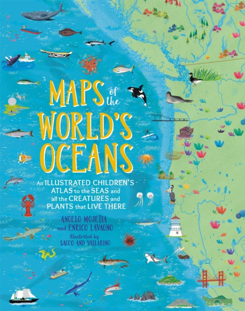Book cover of: Maps of the World's Oceans. By: Enrico Lavagno