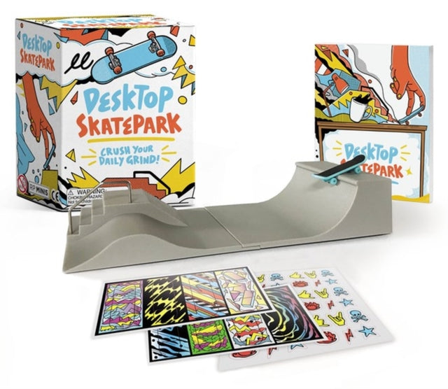 Book cover of: Desktop Skatepark. By: Donald Lemke