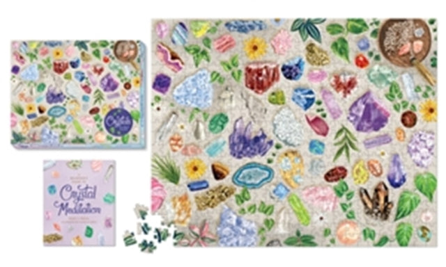 Book cover of: Crystals 500-Piece Puzzle. By: Pliny T. Young