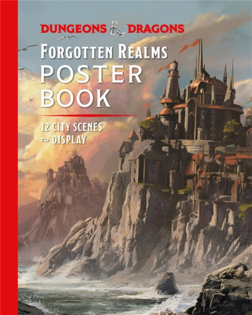 Book cover of: Dungeons & Dragons Forgotten Realms Poster Book. By: Dungeons & Dragons
