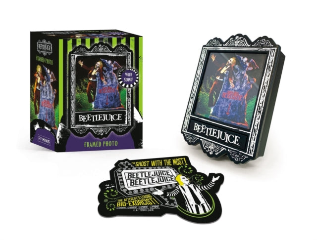 Book cover of: Beetlejuice: Framed Photo. By: Running Press