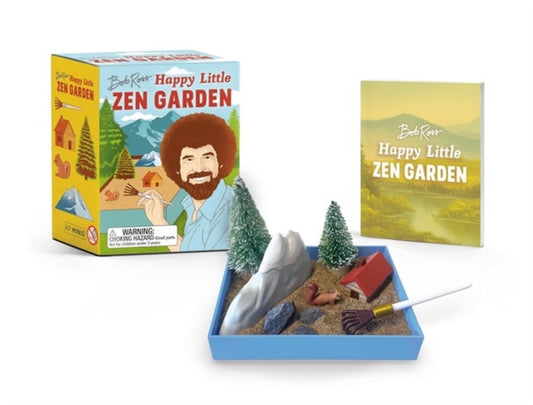 Book cover of: Bob Ross Happy Little Zen Garden. By: Robb Pearlman