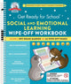 Book cover of: Get Ready for School: Social and Emotional Learning Wipe-Off Workbook. By: Heather Stella