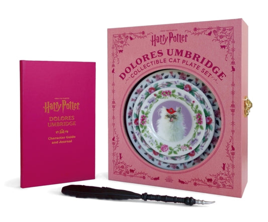 Book cover of: Harry Potter: Dolores Umbridge Collectible Cat Plate Set. By: Donald Lemke