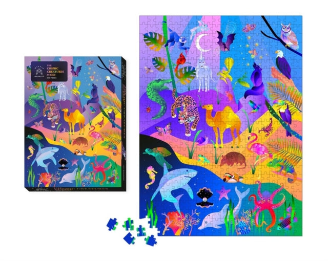 Book cover of: Mystic Mondays: The Cosmic Creatures Puzzle
