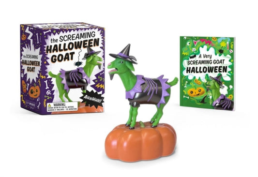 Book cover of: The Screaming Halloween Goat. By: Jessie Oleson Moore