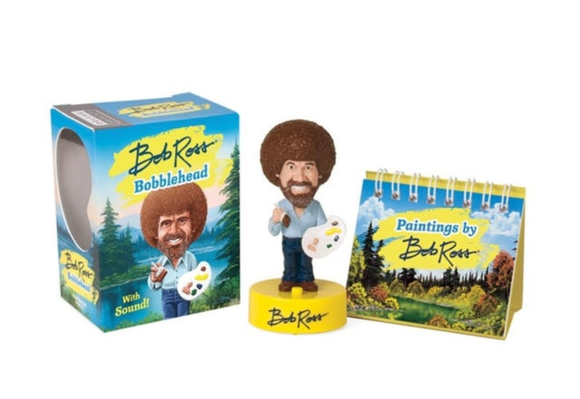 Bob Ross Bobblehead, With Sound! 9780762490417 Bob Ross