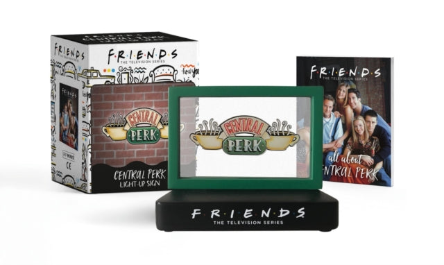 Book cover of: Friends: Central Perk Light-Up Sign. By: Michelle Morgan