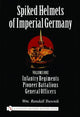Book cover of: Spiked Helmets of Imperial Germany. By: William Randall Trawnik