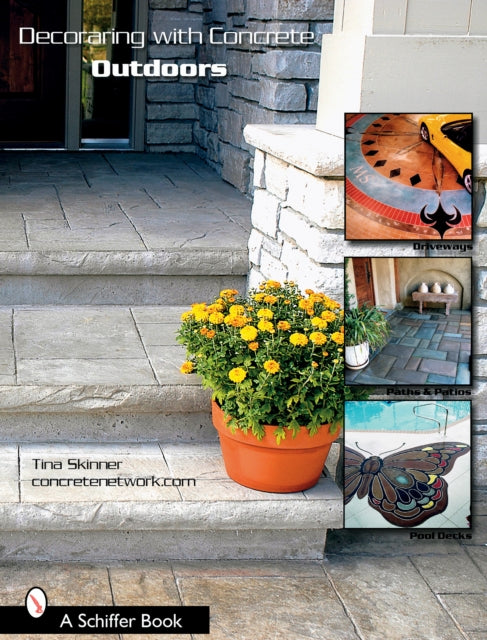 Book cover of: Decorating with Concrete. By: Tina Skinner