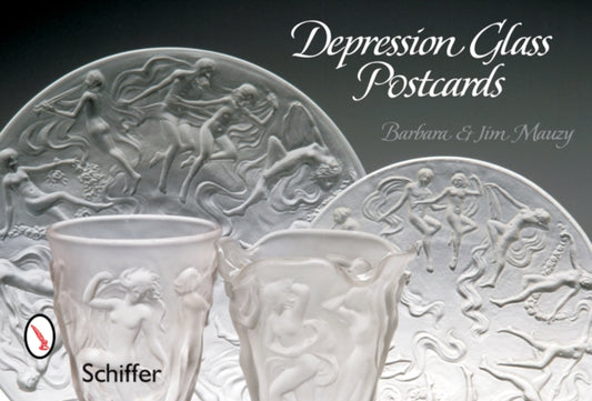 Book cover of: Depression Glass Postcards. By: Barbara Mauzy