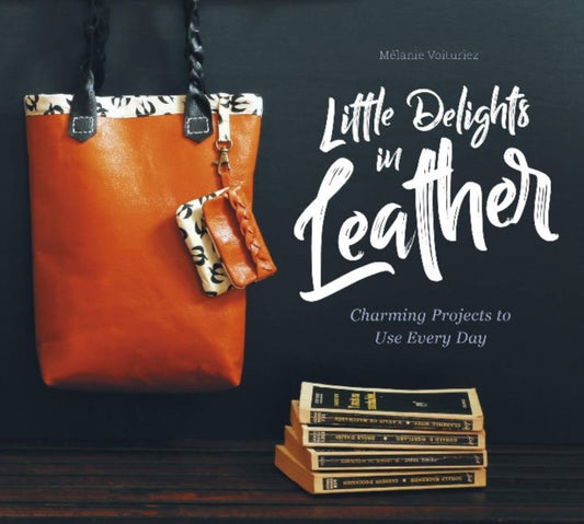 Book cover of: Little Delights in Leather. By: Mélanie Voituriez
