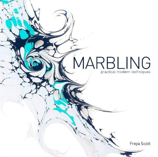 Book cover of: Marbling. By: Freya Scott