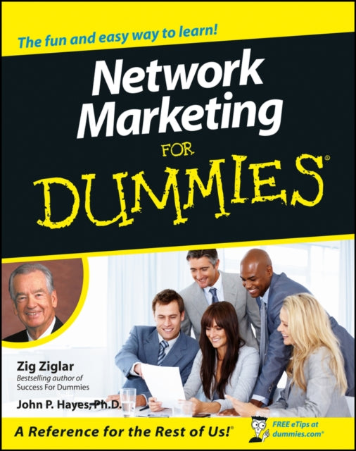 Book cover of: Network Marketing For Dummies. By: Zig Ziglar