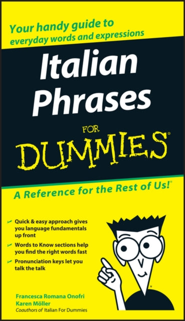Book cover of: Italian Phrases For Dummies