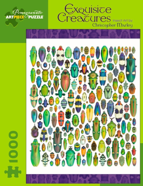 Book cover of: Exquisite Creatures 1,000-Piece Jigsaw Puzzle. By: Christopher Marley