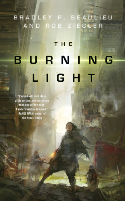 Book cover of: Burning Light. By: Bradley P. Beaulieu