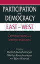 Book cover of: Participation and Democracy East and West