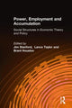 Book cover of: Power, Employment and Accumulation