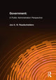 Book cover of: Government: A Public Administration Perspective. By: Jos C. N. Raadschelders