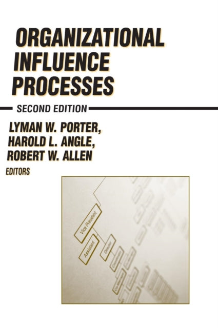 Book cover of: Organizational Influence Processes