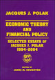 Book cover of: Economic Theory and Financial Policy. By: J. J. Polak